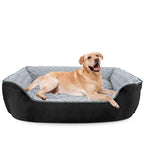 Washable Anti-Anxiety Plush Dog Bed
