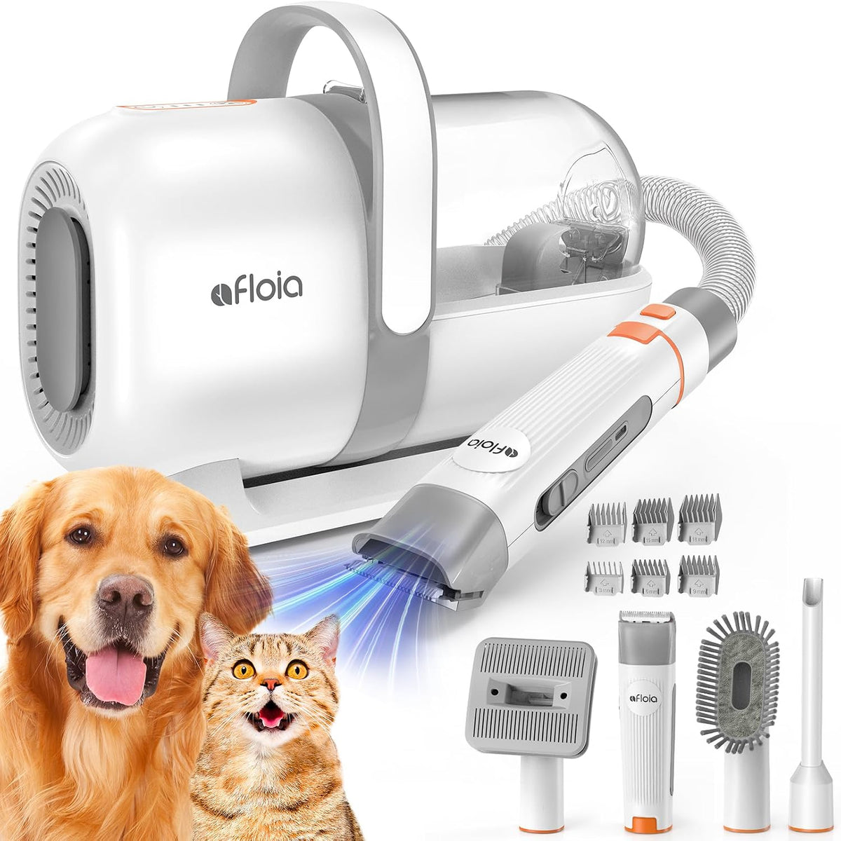 Afloia Pet Grooming Vacuum Kit