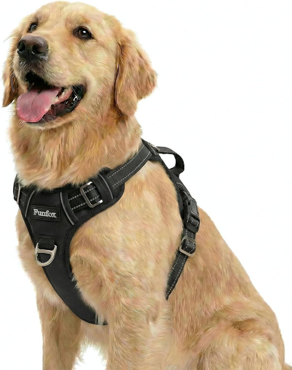 No-Pull Adjustable Dog Harness