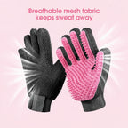 Gentle Pet Grooming Deshedding Glove